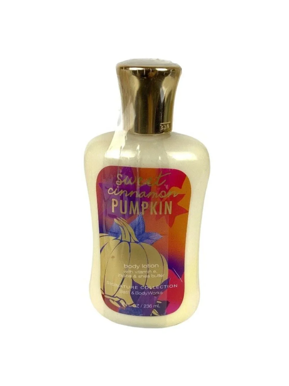 Bath & Body Works Sweet Cinnamon Pumpkin Body Lotion 8 Oz Signature Collection